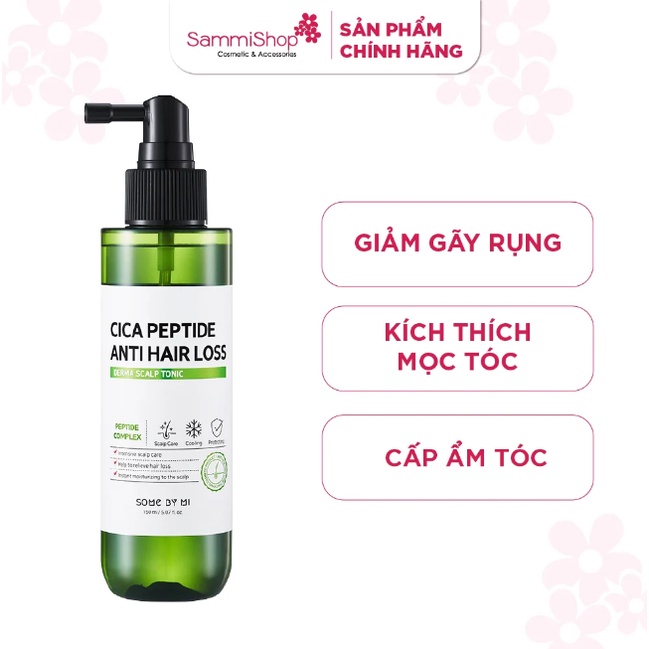 Some By Mi Xịt dưỡng tóc Cica Peptide Anti Hair Loss Derma Scalp Tonic 150ml