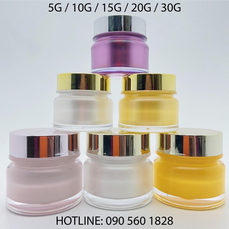 hũ chiết kem face 5g 10g 15g 20g 30g
