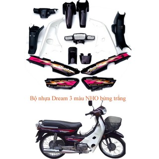 Bộ nhựa - dàn áo Dream 3 - Dream lùn- Dream Exces màu Nho Bửng Trắng