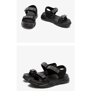 Sandal độn đế 4cm hãng Dusto