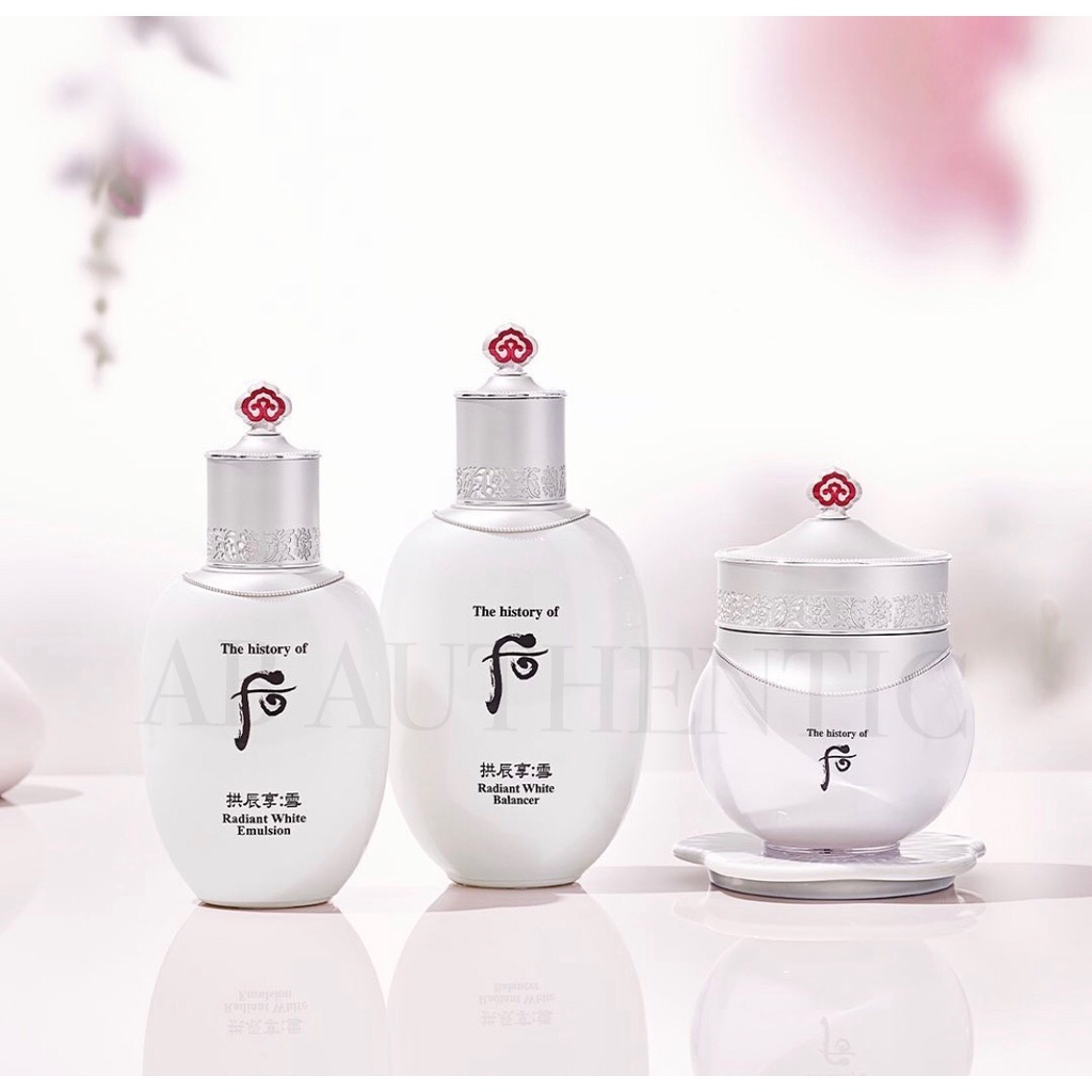 Combo 5 chai nước hoa hồng whoo trắng Radiant White 5ml- AB AUTHENTIC