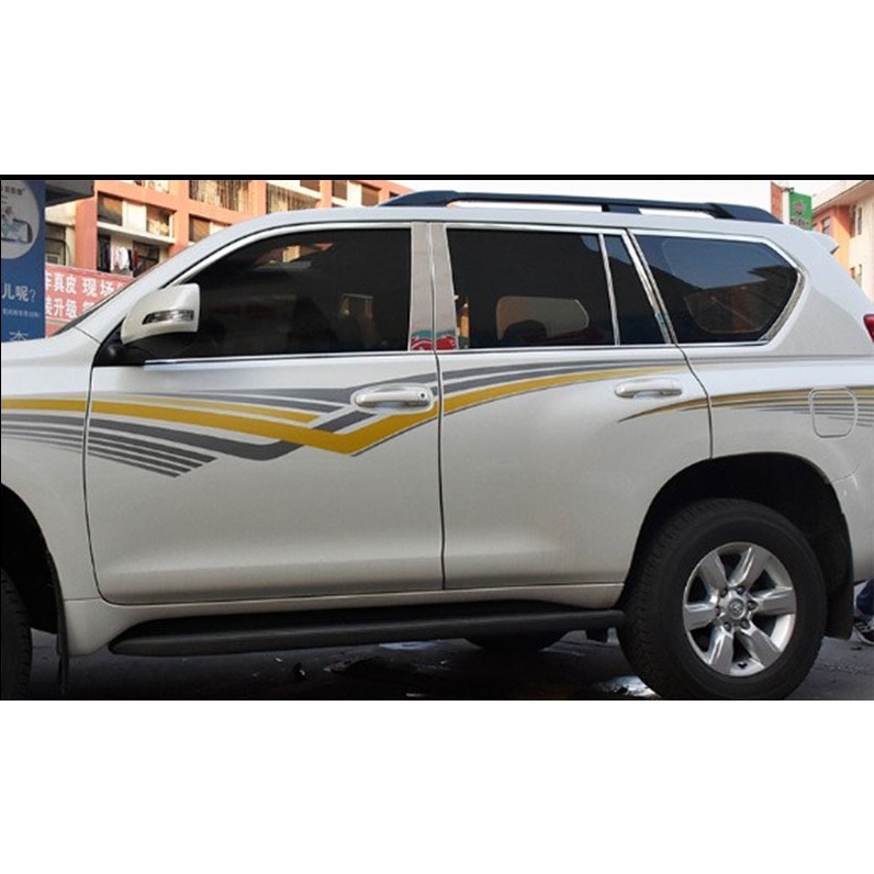 VIỀN KÍNH, NẸP KÍNH XE PRADO SIÊU ĐẸP