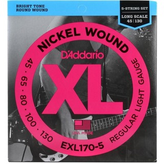 Dây đàn guitar bass d’addario exl170-5 chính hãng