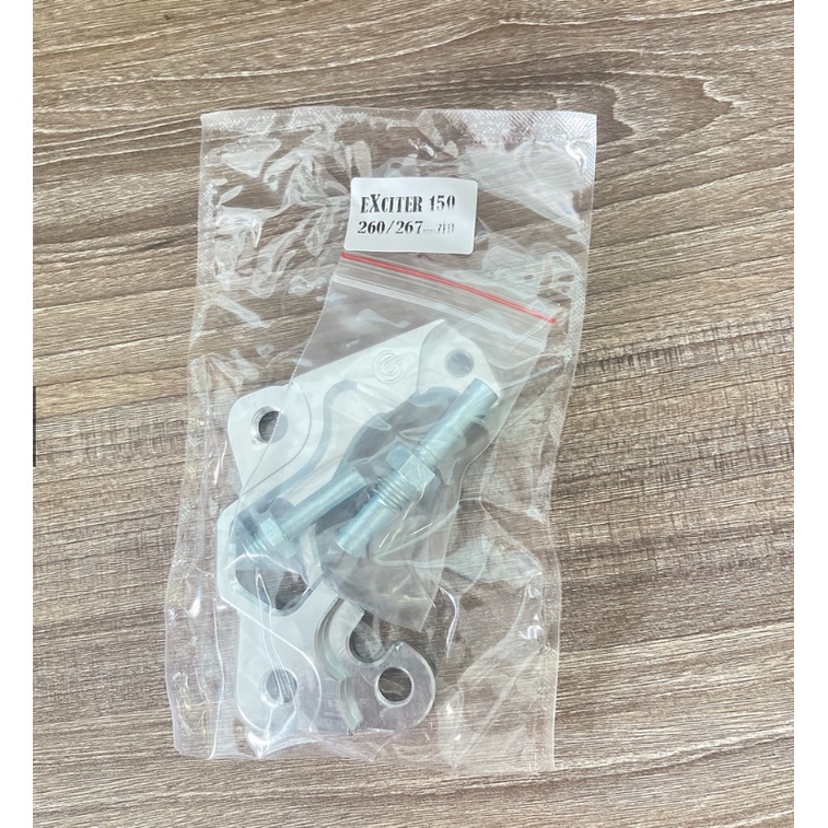 Đĩa trước Brcmb@ Ex155/150 size 265mm 5 lỗ zin Màu đỏ