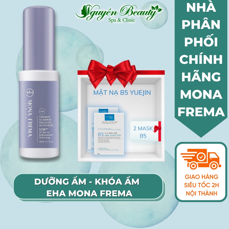Lotion dưỡng ẩm phục hồi CMS Cermide Mona Frema, cấp nước khóa ẩm vượt trội - Nguyên Beauty