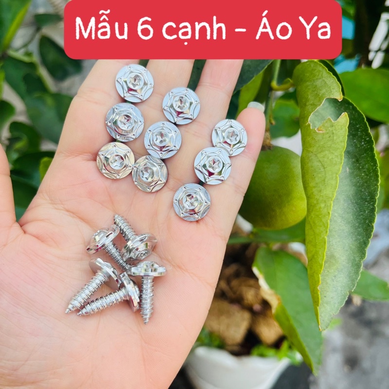 Ốc áo Ya 5li xoắn inox 304 cho xe máy