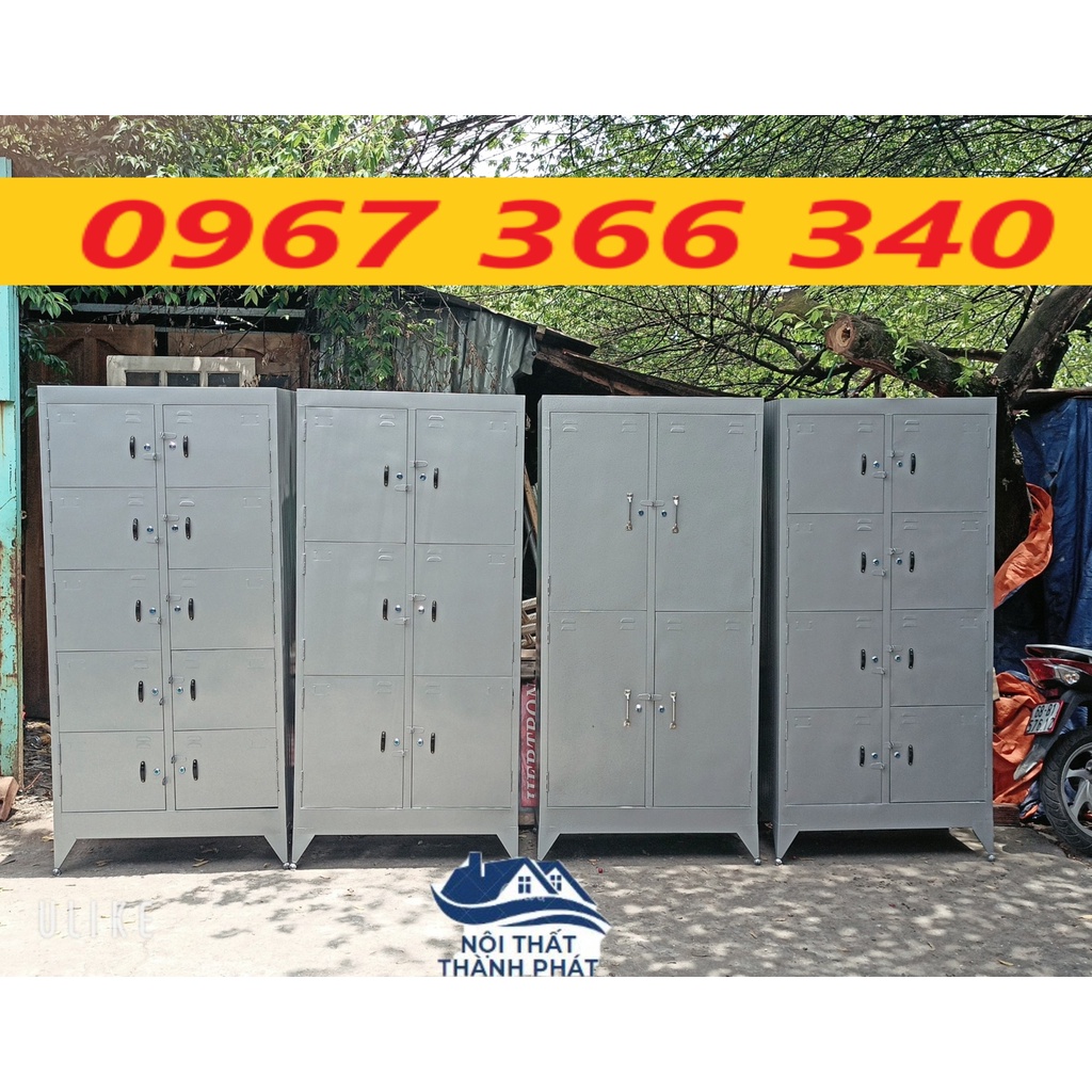 Tủ locker cá nhân Tủ hồ sơ sắt văn phòng đựng tài liệu nhiều ngăn giá rẻ bảo hành 1 năm giao nhanh HCM BD
