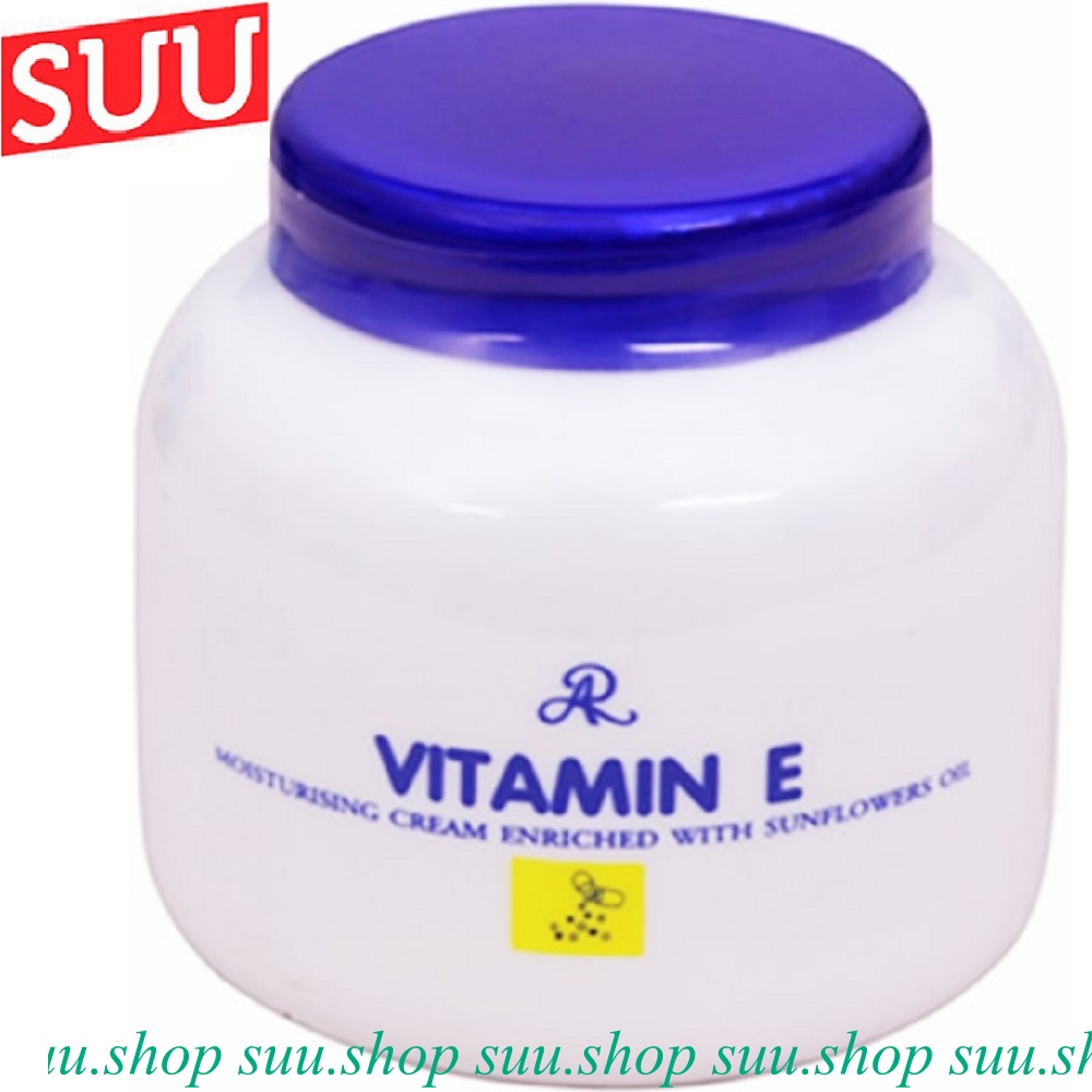 Kem dưỡng ẩm Vitamin E Thái Lan 200ml nắp xanh