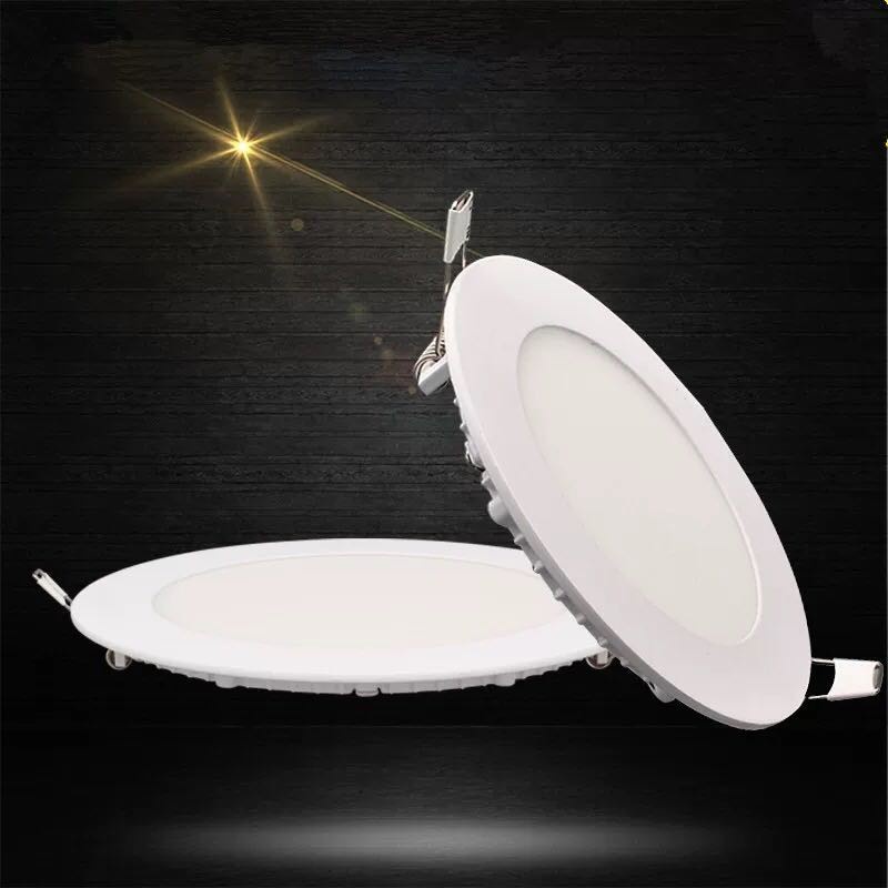 Đèn Led âm trần siêu mỏng 6w 9w 12w 18w ánh sáng trắng, vàng - bảo hành 12 tháng