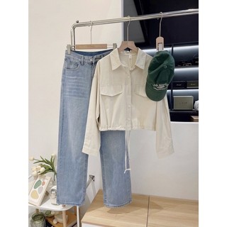 Áo khoác kaki mỏng dài tay bo chun freesize AK23