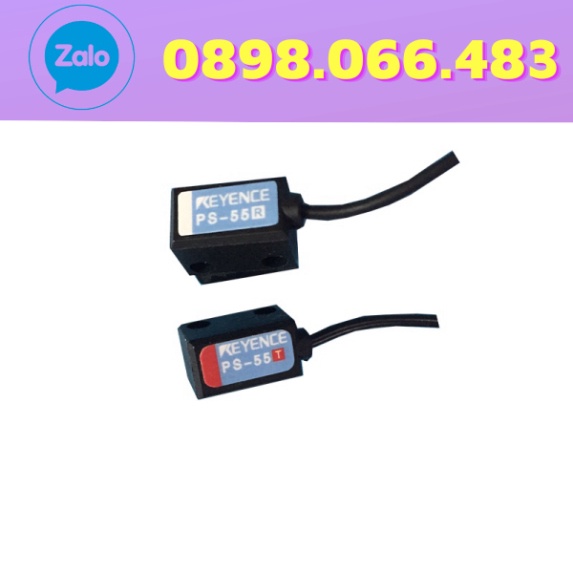 ABC123 Cảm Biến Công Tắc Quang 201 55T 55X28 Keyence PS-55R hàng nhập mới