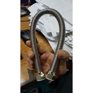 Dây cấp ống lò xo cứng 30cm-40cm, dây dẫn nước, cấp nước bình nóng lạnh chịu nước nóng + áp lực
