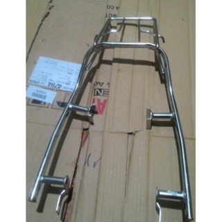 BAGA sau xe DREAM, WAVE độ Bằng INOX Dày Siêu Đẹp