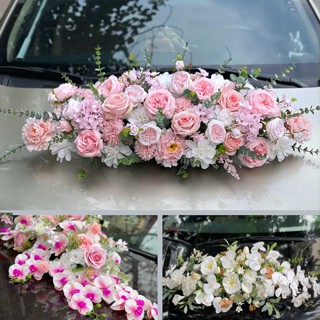 Hoa Trang Trí Xe Cưới 1 Bộ 10 Món có Nam Châm, Hoa Cao Cấp, Nhiều Mẫu, Cực Xinh Gắn Xe Hoa Cô Dâu Của Mê Thảo Flower
