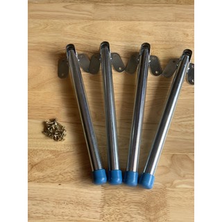 Bộ 4 Chân Bàn Xếp Ống Tròn ( Cao 28cm)