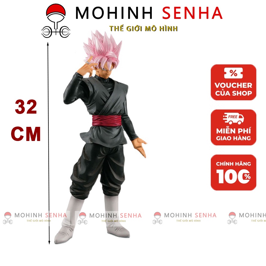 Mô hình Son GoKu Black Rose 32cm - Mô hình DragonBall bảy viên ngọc rồng, Đồ chơi Mô hình - Figure Son Goku ss