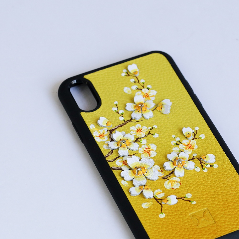 Ốp lưng, Case da iPhone XS Max - Ponagar Handmade