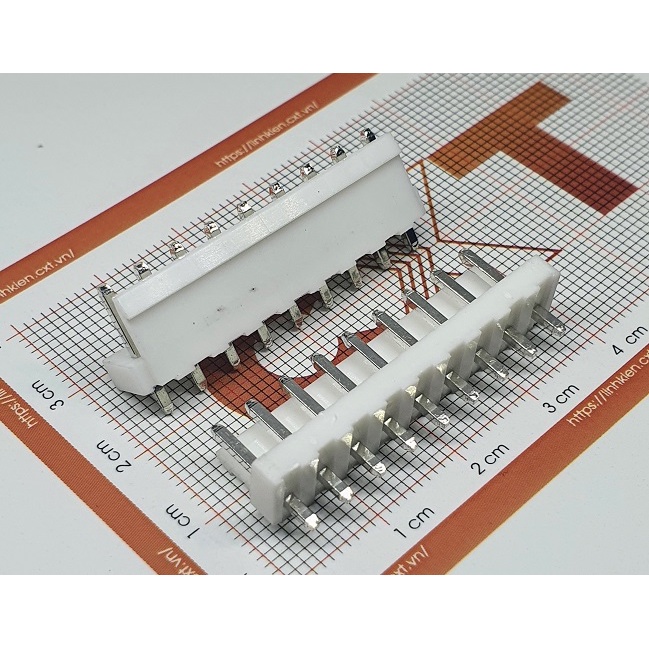 Header đực VH3.96-9P 3.96mm Chân Thẳng