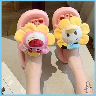 Dép gấu dâu Dép mát bãi biển