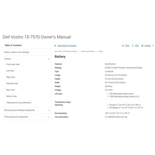 Pin Sạc dell Vostro 15 7570