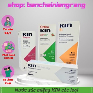 Nước súc miệng KIN ORTHO dành cho người niềng răng, chỉnh nha