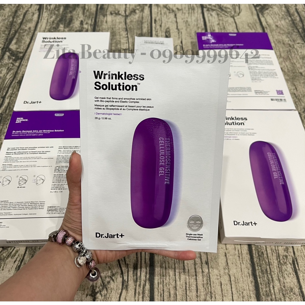 Mặt nạ Chống nhăn - Dr Jart+ Dermask Wrinkless Solution
