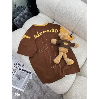 Áo phông gấu de mazon nâu