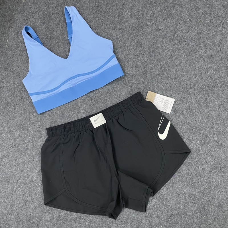Áo Bra Tập Gym Hai Dây Hàng Xuất