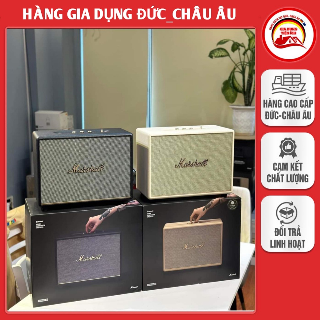 Loa Marshall Woburn 3 150W Bluetooth 5.2, chất âm mạnh mẽ, sống động - Anh Quốc