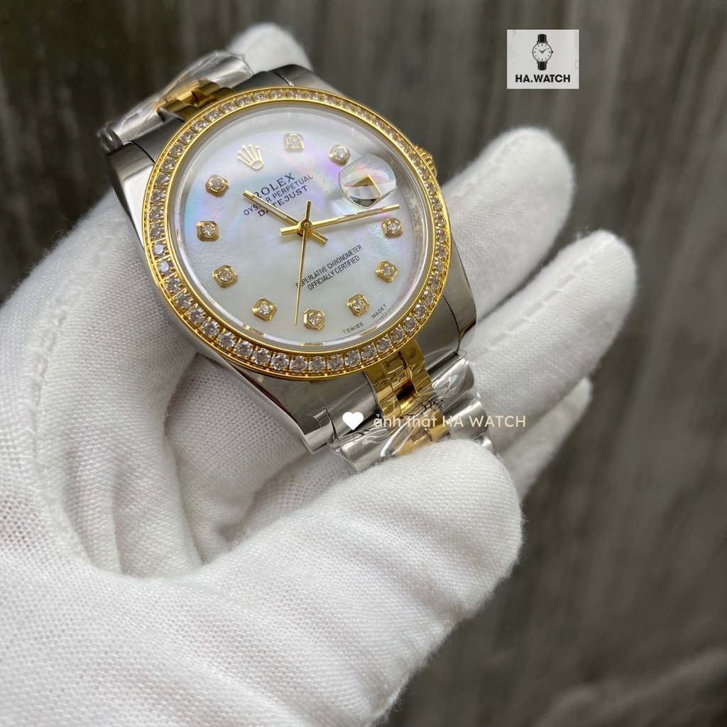 ĐỒNG HỒ NAM ROLEX - MÁY PIN- SIZE 36MM - MẶT SAPPHIRE - CHỐNG NƯỚC 3ATM - BẢO HÀNH 12 THÁNG