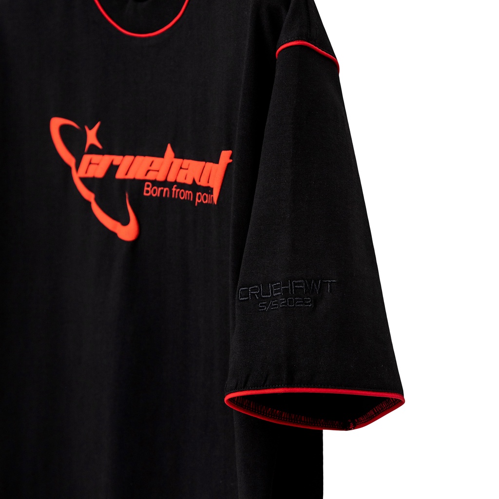 Áo thun Cruehawt Born from pain/ Boxy CTB01D