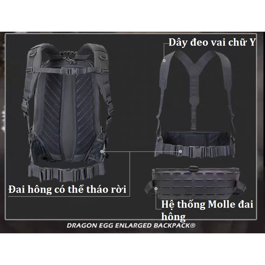 Balo chiến thuật Direct Action – Dragon Egg MK2