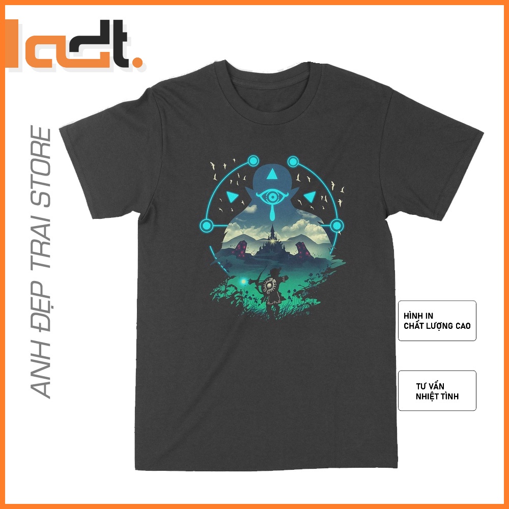 Áo thun The Legend of Zelda: Breath of the Wild cực chất giá rẻ