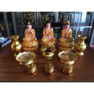 Bình Hoa Thờ Cúng Kim Sa Vàng