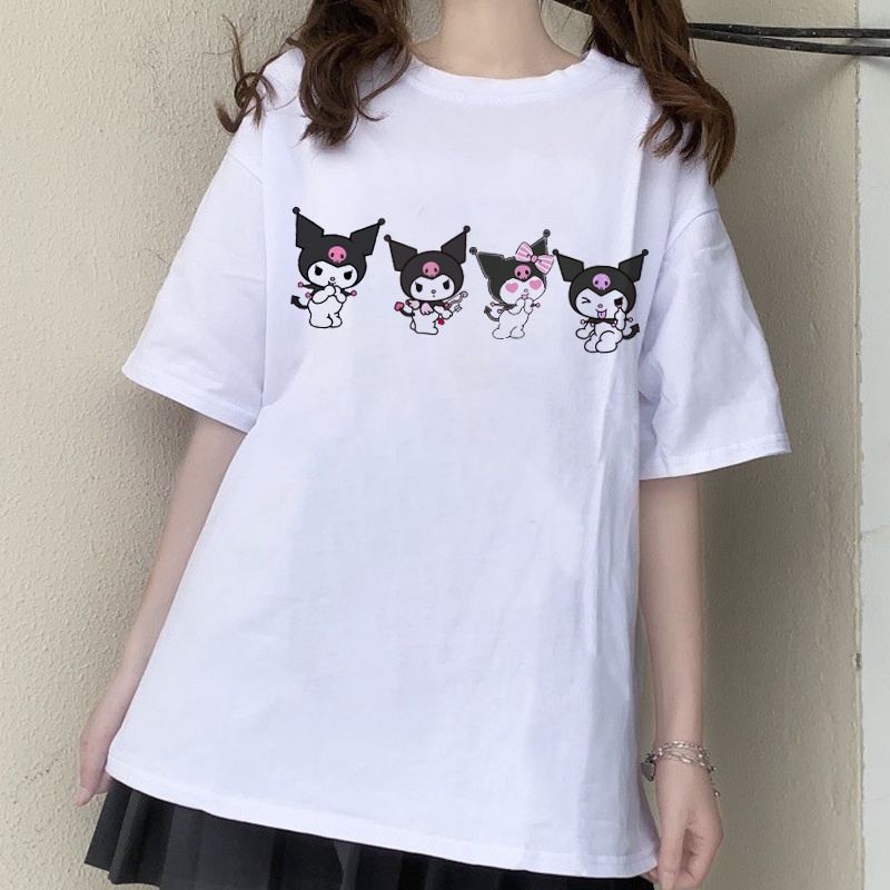 Áo Thun Kuromi Dễ Thương Unisex Nam Nữ