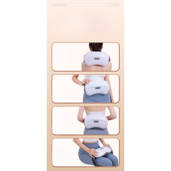 Máy massage xoa bụng Juti Home rung giảm mỡ bụng, máy tan mỡ bụng thúc đẩy nhu động ruột đường tiêu hóa