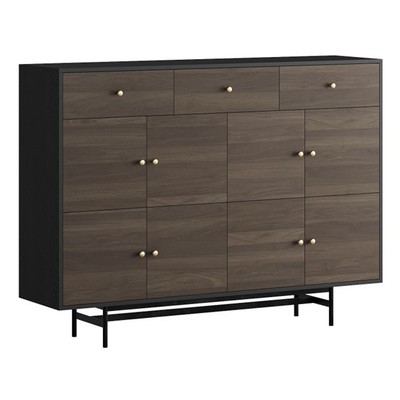 ROBECCA, Kệ đựng đồ, kệ để đồ STO_140, 160x40x118cm, kệ gỗ Scandi Home