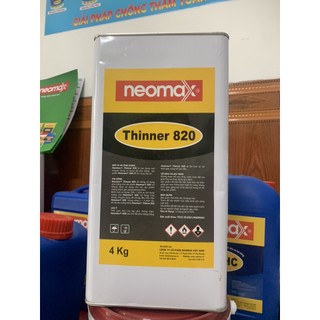 Neomax Thinner 820, dung môi để pha loãng sản phẩm 820,thi công lớp lót.