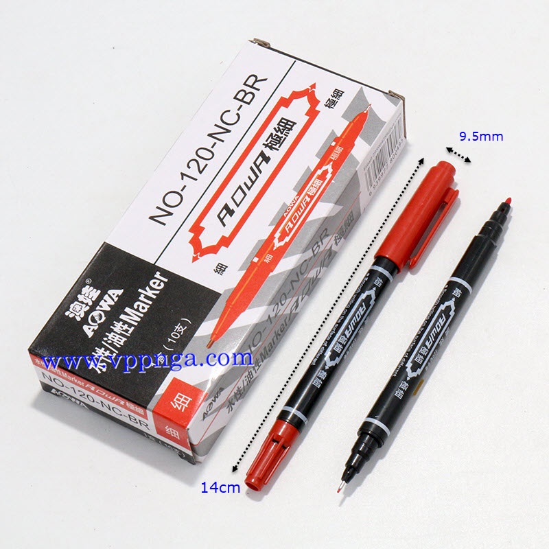 Bút lông, Viết lông dầu kim ZEBIA