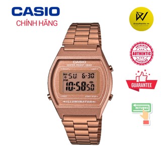 Đồng hồ casio nữ B640WC-5A Rosegold chính hãng