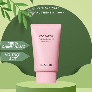 Kem chống nắngThe Saem / Kem chống nắng bật tông The Saem Eco Earth Power Hàn Quốc SPF 50+ PA+++