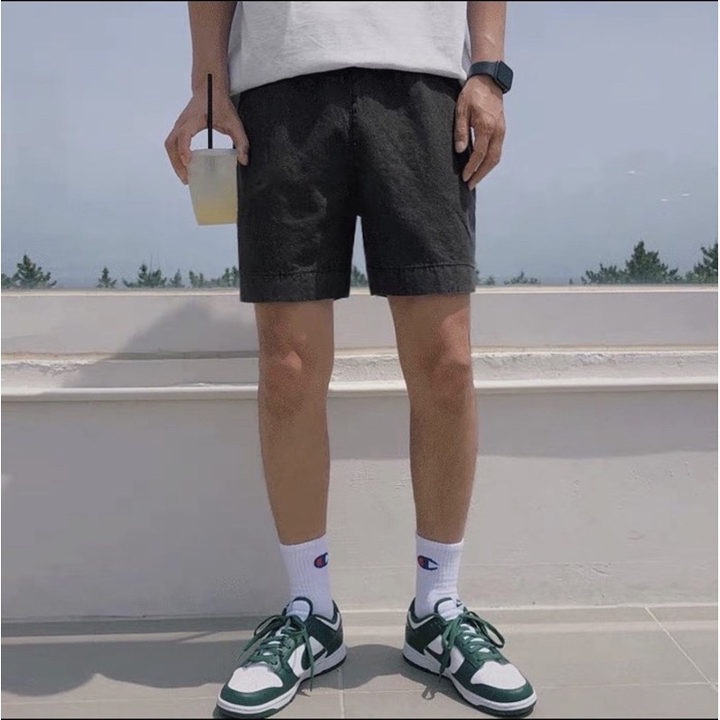 Short Jean ống rộng Unisex