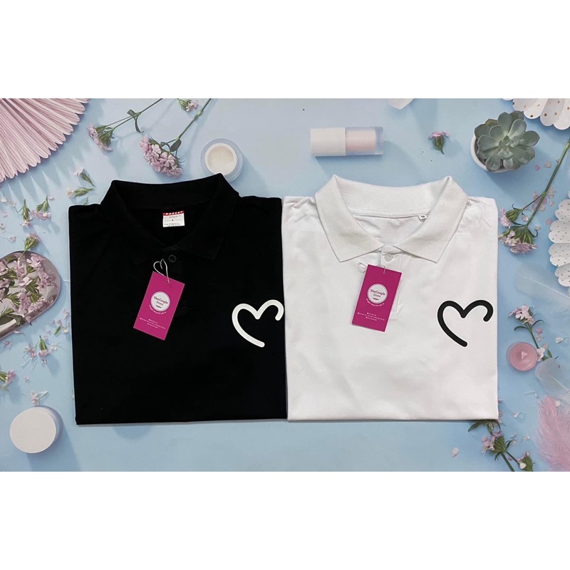 Áo polo đôi trái tim Neocouple