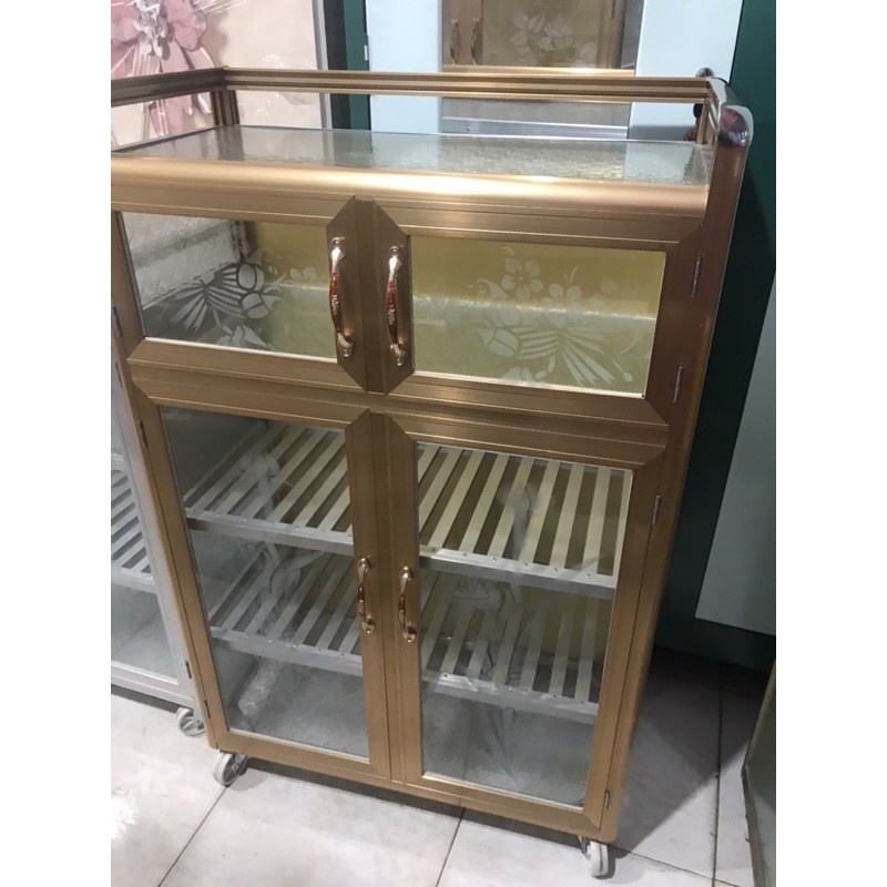 Tủ chén nhôm cao cấp tiện dụng luu ý shop giao trong tphcm thôi ạ
