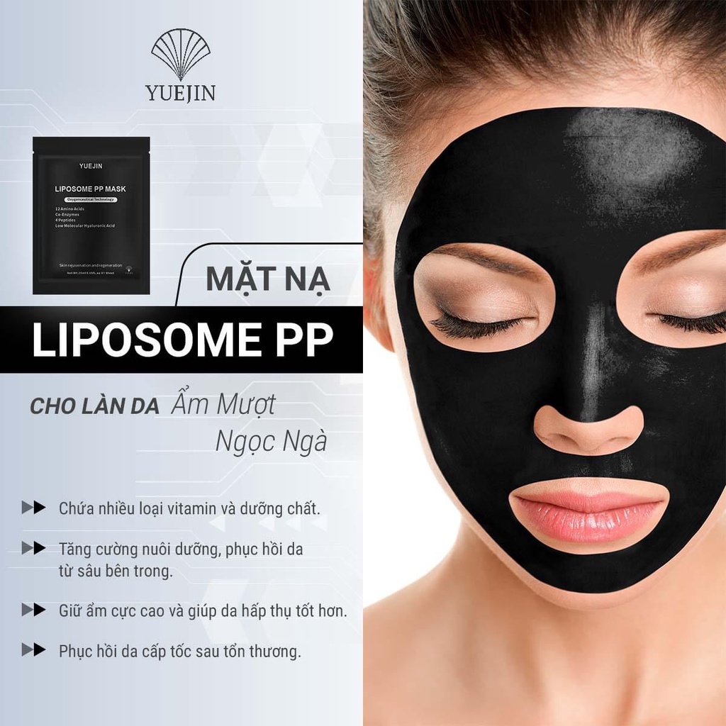 Yuejin Mặt nạ Phục hồi Liposome PP Mask - Cấp ẩm và tái sinh đa tầng làn da 25ml | BigBuy360 - bigbuy360.vn