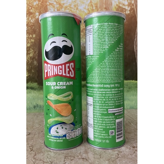 Khoai Tây Pringles Malaysia Lon 107g