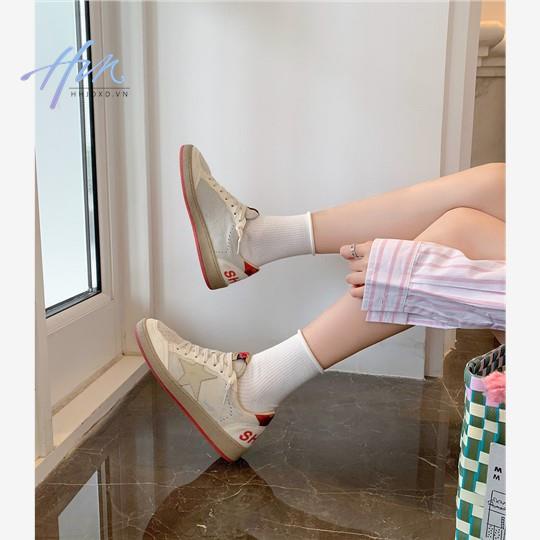 Giày Thể Thao Phong Cách Retro Thời Trang Mới 2023 Dễ Phối Đồ Cho Nữ