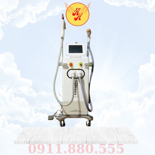 Máy Triệt Lông Diode Laser 808 Loại 1 2in1 Xóa Xăm 2021 Máy Bảo Hành 18Tháng