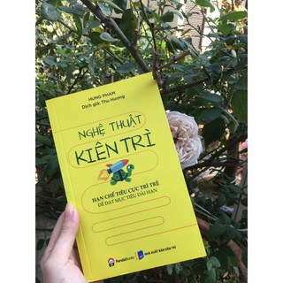 Sách PANDABOOKS Nghệ Thuật Kiên Trì - Hạn chế tiêu cực trì trệ để đạt mục tiêu dài hạn