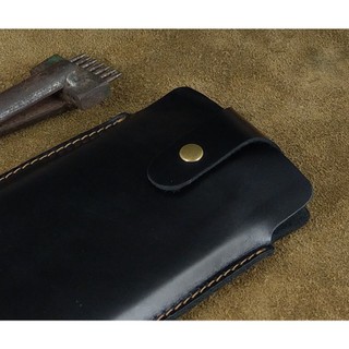 Bao Da Rút Nút Cài Note 10 plus, Note20 Ultra, S22 Plus.... Da Bò Hạt